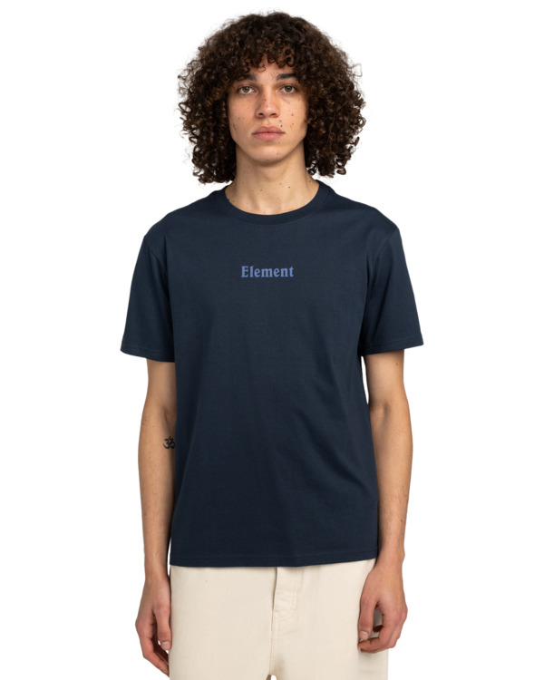 2 Forever - Short Sleeves T-Shirt for Men Blue ELYZT00491 Element