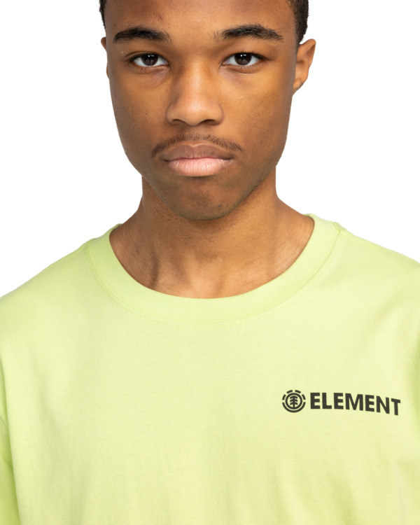 3 Blazin - Short Sleeves T-Shirt for Men Green ELYZT00494 Element