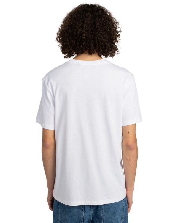 5 Blazin - Short Sleeves T-Shirt for Men White ELYZT00494 Element