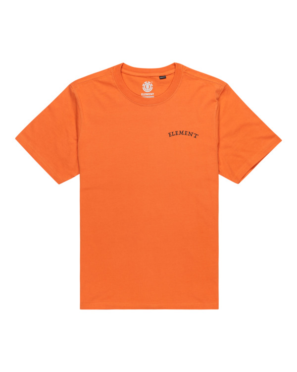 0 Ancient Universe - T-Shirt für Männer Orange ELYZT00498 Element