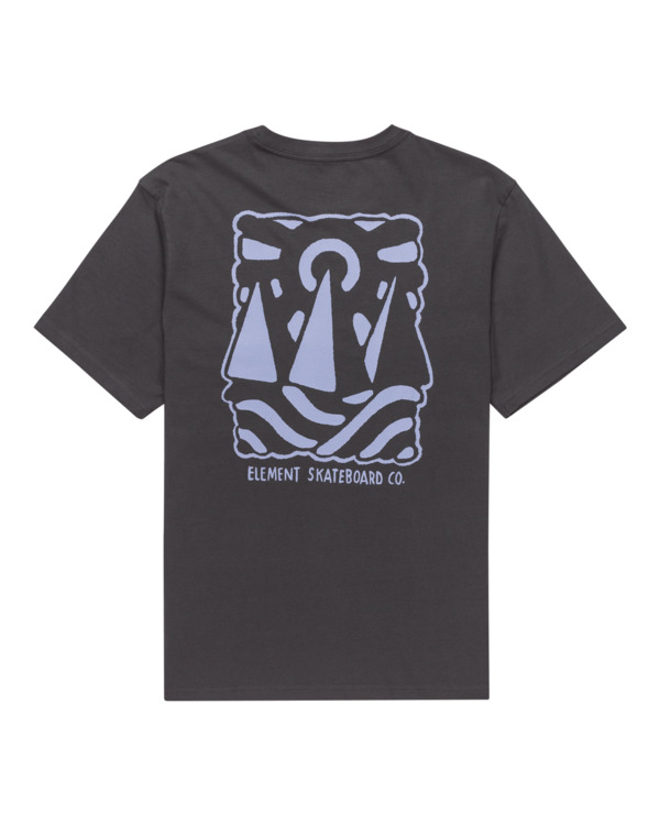 1 Day And Night - Short Sleeves T-Shirt for Men Black ELYZT00502 Element