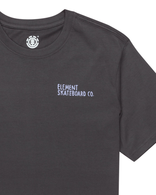 2 Day And Night - Short Sleeves T-Shirt for Men Black ELYZT00502 Element