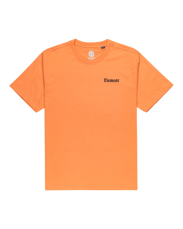 0 Gets Better - Short Sleeves T-Shirt for Men Orange ELYZT00508 Element