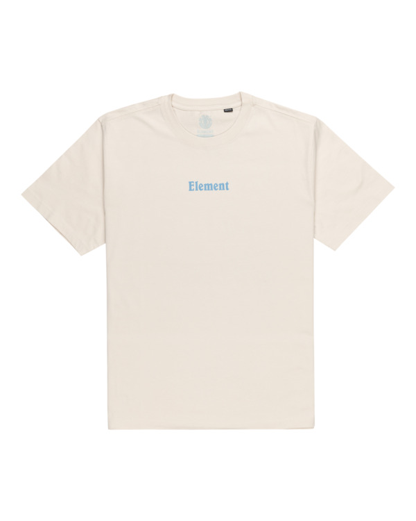 0 No Rain - Short Sleeves T-Shirt for Men Beige ELYZT00509 Element