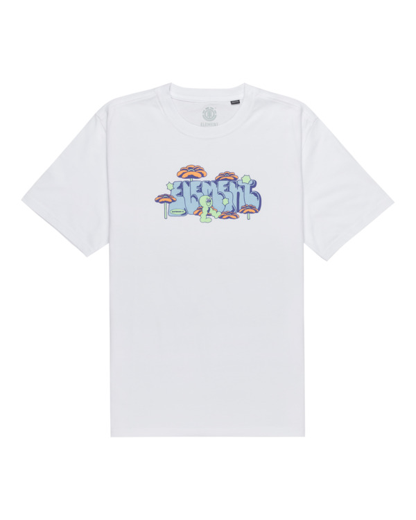 0 Walkin - T-shirt met Korte mouw voor Heren White ELYZT00512 Element