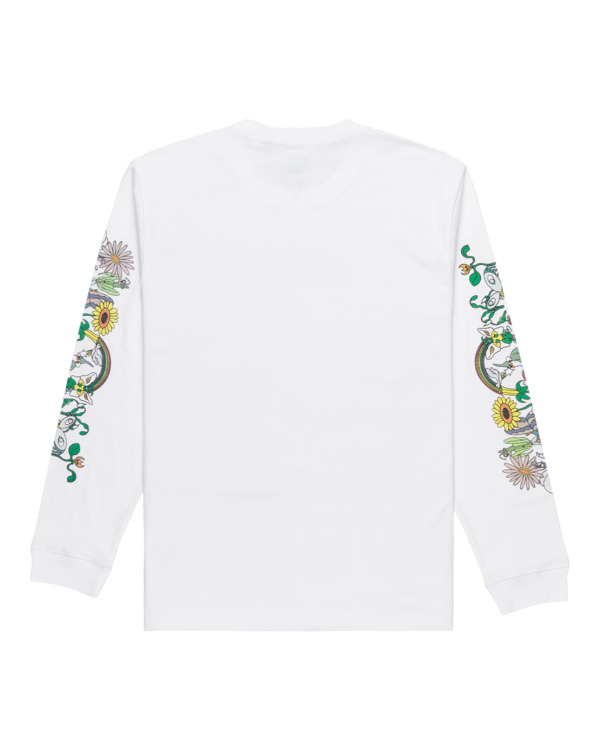 1 People - Long Sleeves T-Shirt for Men White ELYZT00514 Element