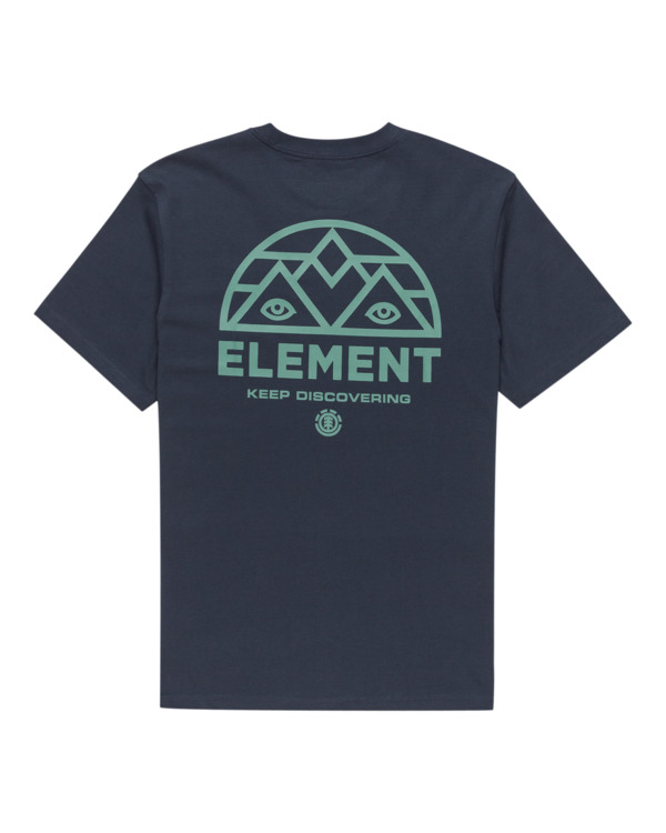 1 Disco - Camiseta para Hombre Azul ELYZT00534 Element