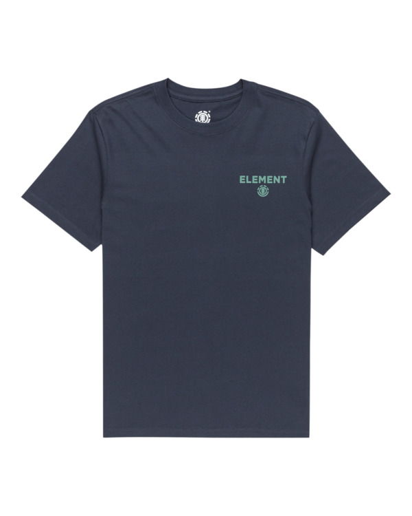 0 Disco - T-Shirt für Männer Blau ELYZT00534 Element