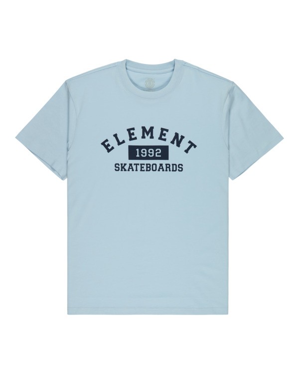 0 Home Team - Short Sleeve T-Shirt for Men Blue ELYZT00553 Element
