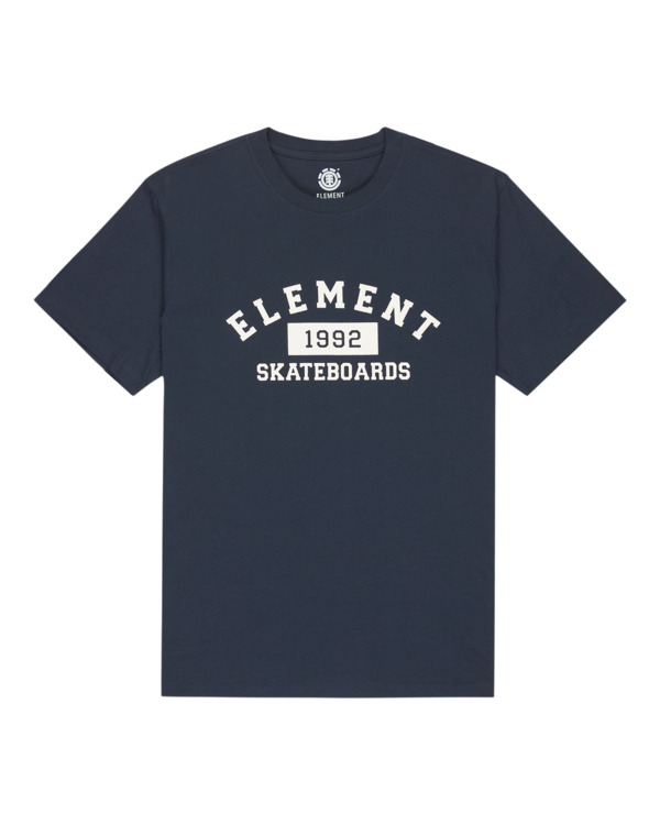 0 Home Team - Camiseta de manga corta para hombre Azul ELYZT00553 Element