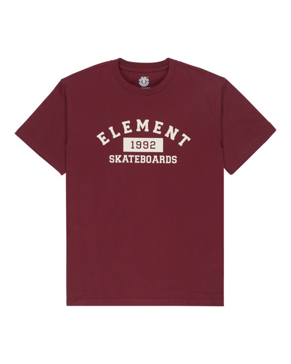 0 Home Team - T-Shirt für Männer Rot ELYZT00553 Element
