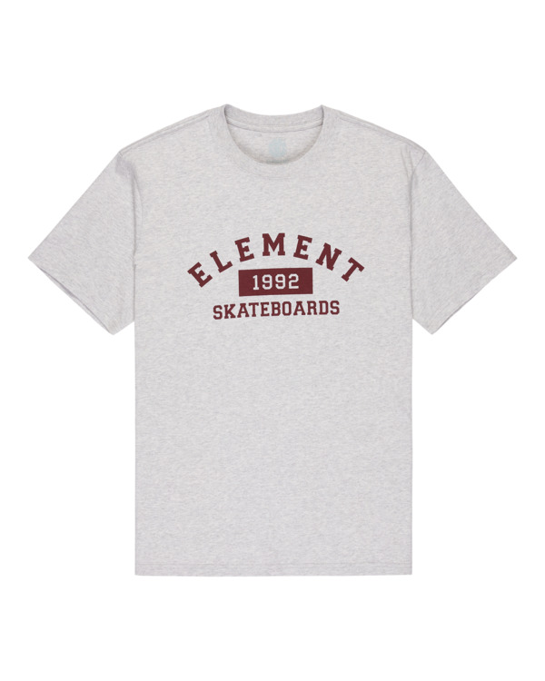 0 Home Team - T-shirt met korte mouwen voor Heren Gray ELYZT00553 Element