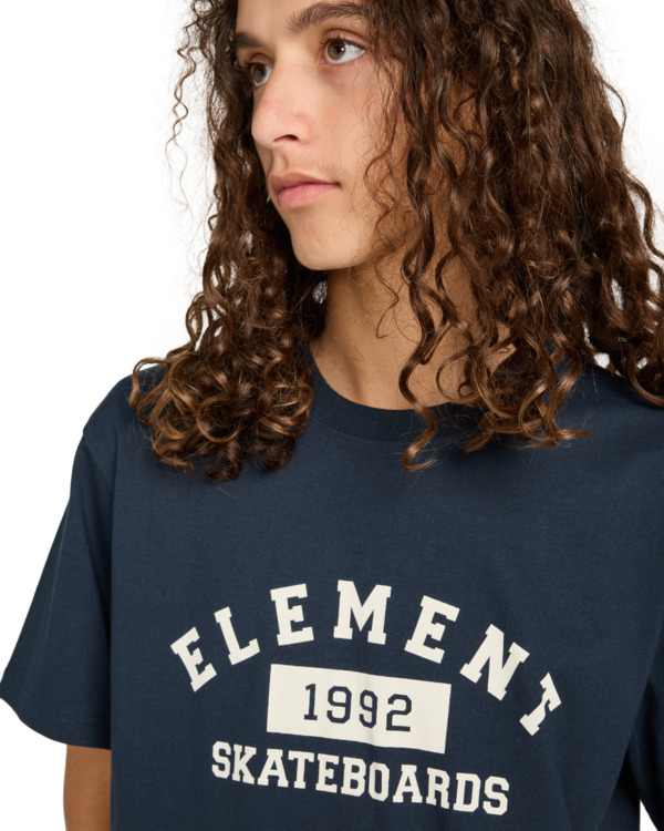 4 Home Team - Camiseta de manga corta para hombre Azul ELYZT00553 Element