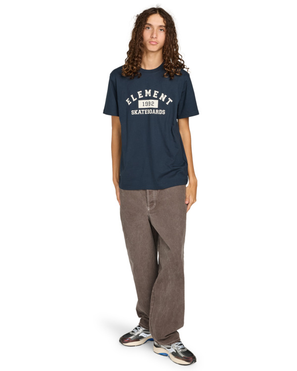 5 Home Team - Camiseta de manga corta para hombre Azul ELYZT00553 Element