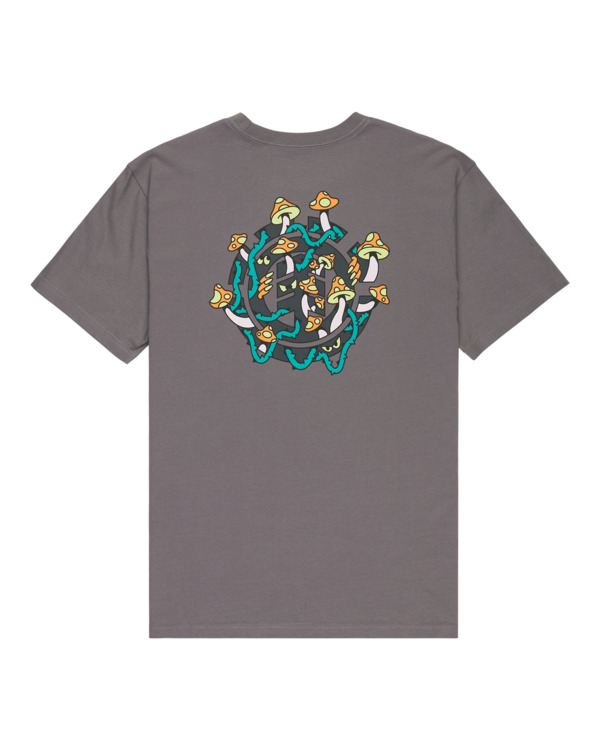 1 Midnight - Short Sleeve T-Shirt for Men Black ELYZT00554 Element