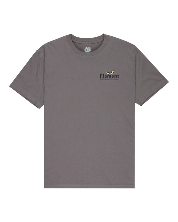 0 Midnight - Short Sleeve T-Shirt for Men Black ELYZT00554 Element