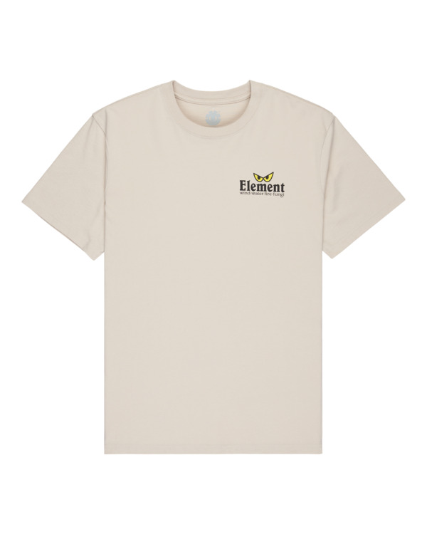 0 Midnight - T-Shirt für Männer Beige ELYZT00554 Element