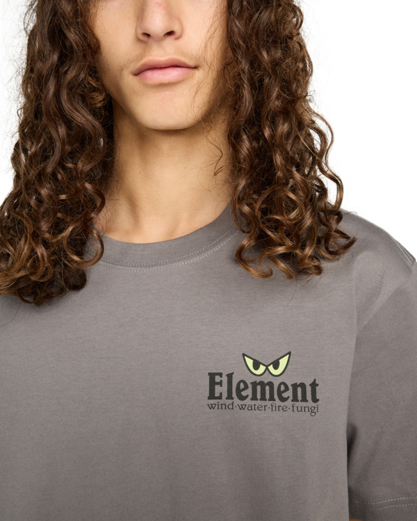 4 Midnight - Short Sleeve T-Shirt for Men Black ELYZT00554 Element
