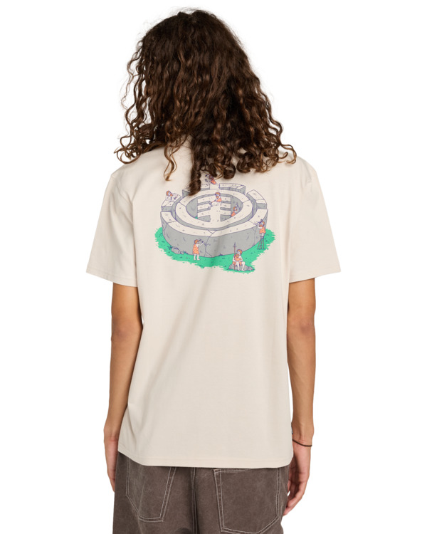 8 Stone Age - T-Shirt für Männer Beige ELYZT00556 Element