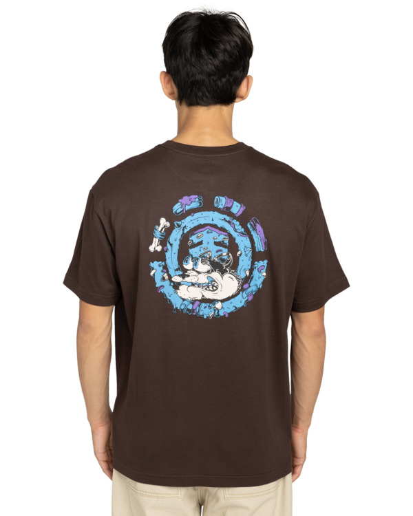 7 Bad Doggie - T-Shirt für Männer Braun ELYZT00560 Element