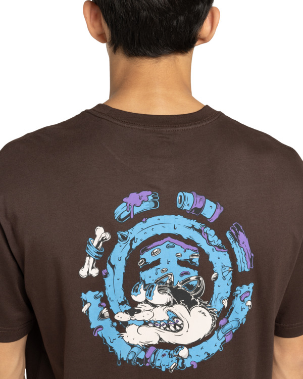 5 Bad Doggie - T-Shirt für Männer Braun ELYZT00560 Element