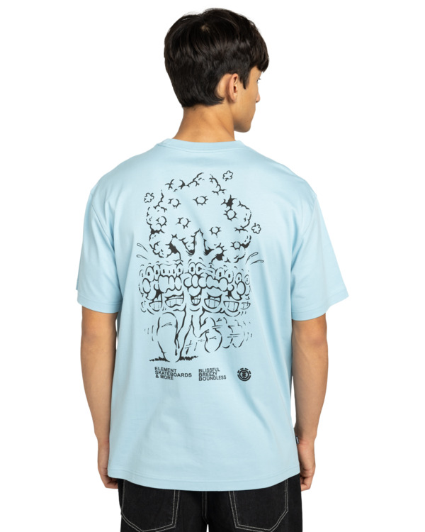 7 Motion Tree - T-Shirt für Männer Blau ELYZT00561 Element