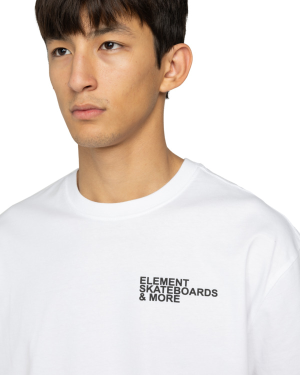4 Motion Tree - T-Shirt für Männer Weiss ELYZT00561 Element