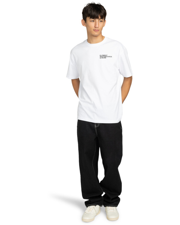 6 Motion Tree - T-Shirt für Männer Weiss ELYZT00561 Element