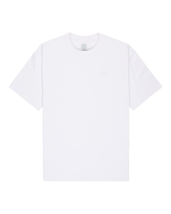 0 Aligator - Short Sleeve T-Shirt for Men White ELYZT00562 Element