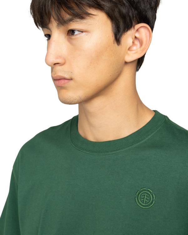 4 Aligator - Short Sleeve T-Shirt for Men Green ELYZT00562 Element