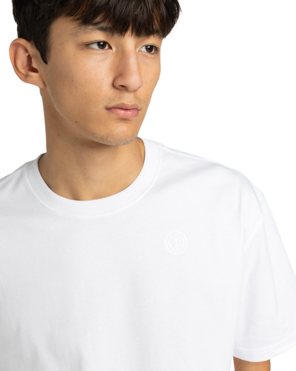 4 Aligator - Short Sleeve T-Shirt for Men White ELYZT00562 Element