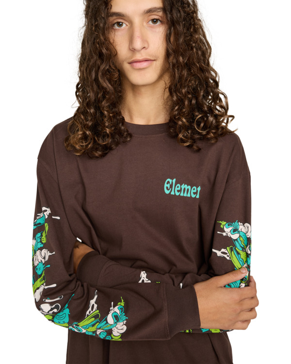 4 Rolling Dead - Longsleeve für Männer  ELYZT00563 Element
