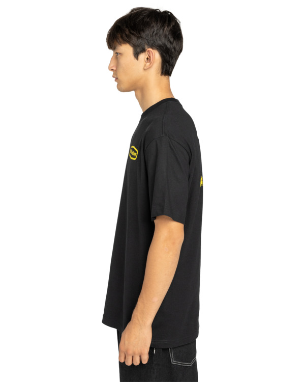 3 Grip It - Short Sleeve T-Shirt for Men Blue ELYZT00567 Element