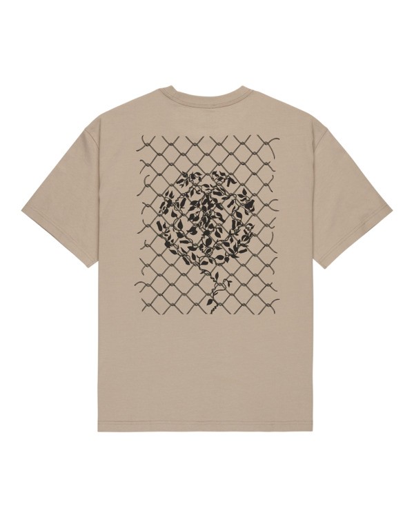 1 Anyways - T-shirt met korte mouwen voor Heren Beige ELYZT00568 Element