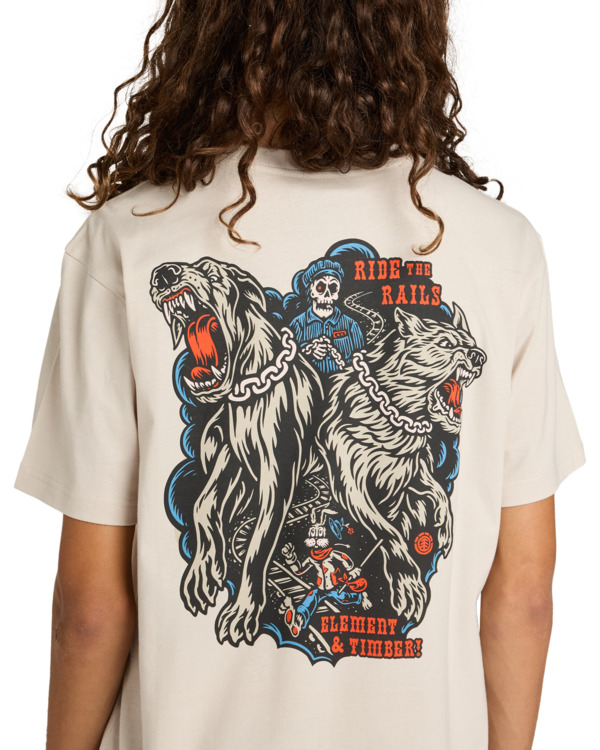 5 Timber Guard Dogs - T-Shirt für Männer Beige ELYZT00572 Element