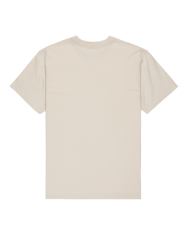 1 Timber Boxcar - Short Sleeve T-Shirt for Men Beige ELYZT00574 Element