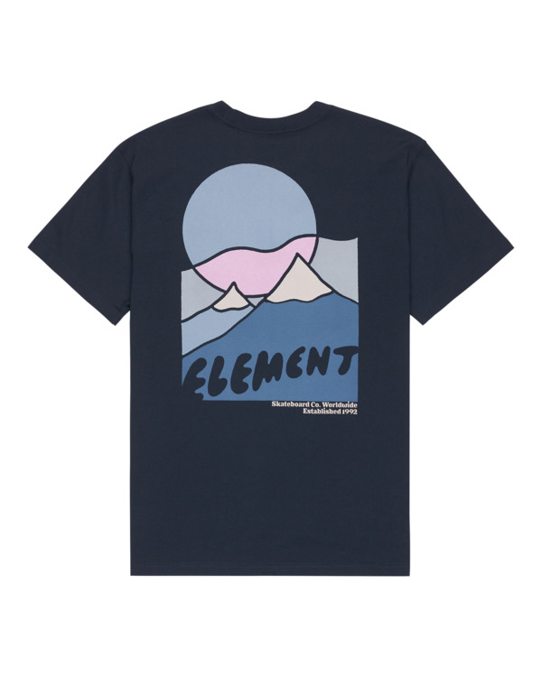 1 Sunrise - T-Shirt für Männer Blau ELYZT00576 Element