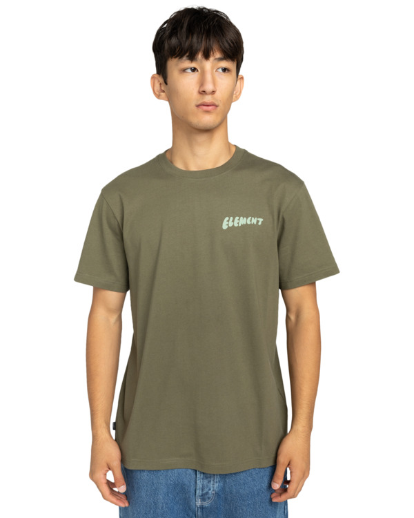 2 Sunrise - T-Shirt für Männer Grün ELYZT00576 Element