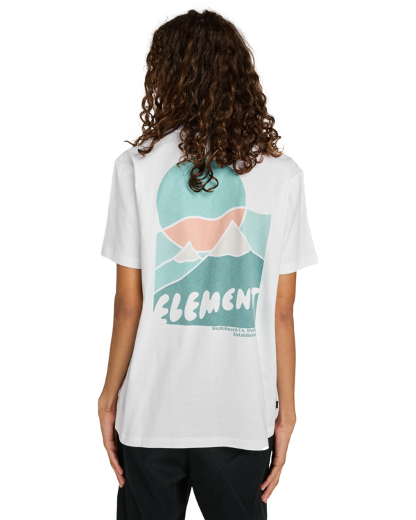 6 Sunrise - T-Shirt für Männer Weiss ELYZT00576 Element