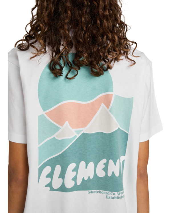 7 Sunrise - T-Shirt für Männer Weiss ELYZT00576 Element