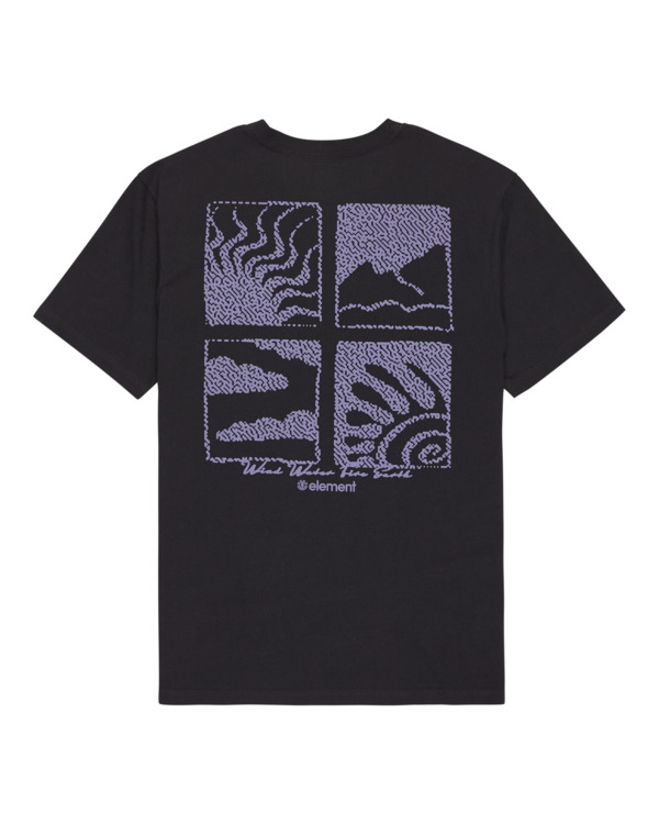 1 4 Elements - T-Shirt für Männer Schwarz ELYZT00577 Element