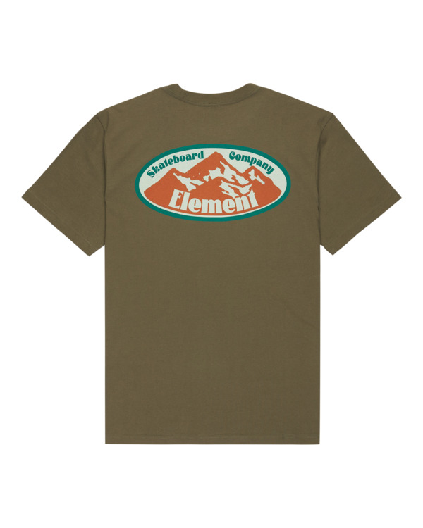 1 Epic - Camiseta de manga corta para hombre Verde ELYZT00578 Element