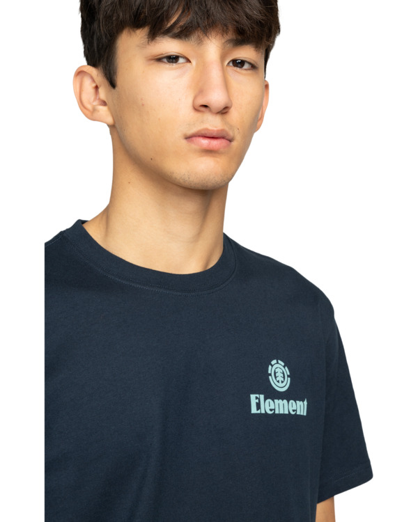 4 Epic - Camiseta de manga corta para hombre Azul ELYZT00578 Element