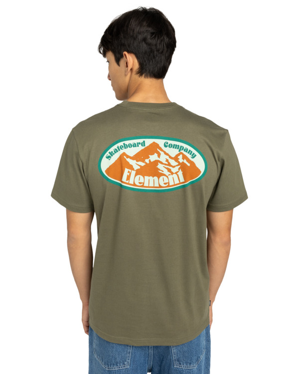 7 Epic - Camiseta de manga corta para hombre Verde ELYZT00578 Element