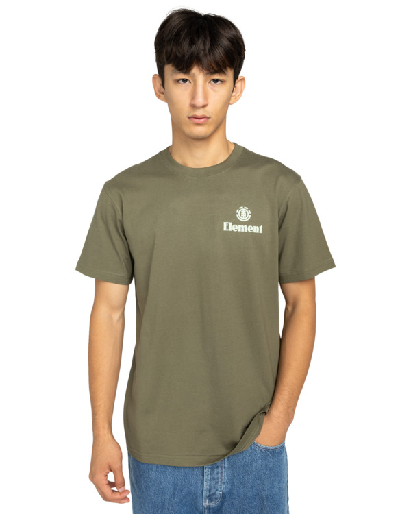 2 Epic - Camiseta de manga corta para hombre Verde ELYZT00578 Element