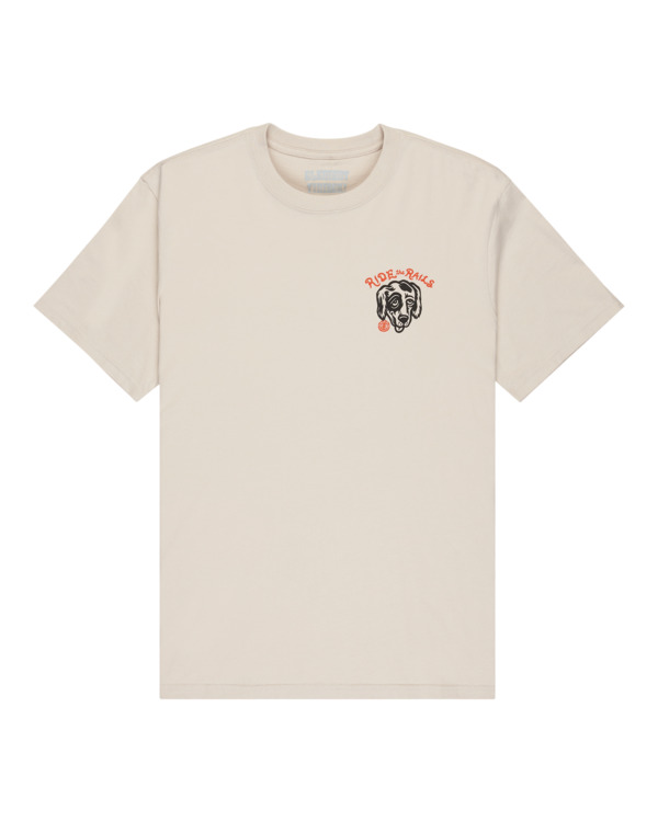 0 Timber Hobos - Short Sleeve T-Shirt for Men Beige ELYZT00582 Element