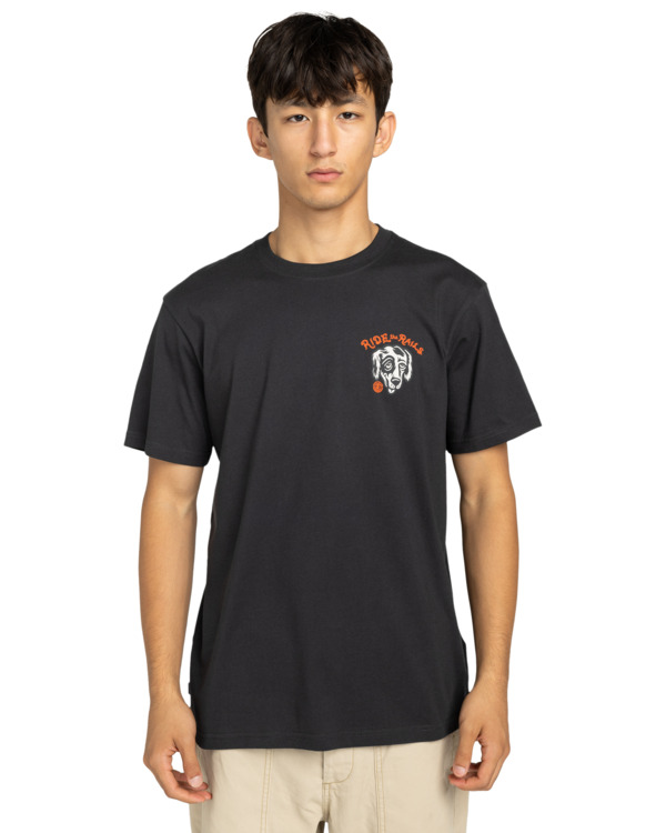 2 Timber Hobos - Short Sleeve T-Shirt for Men Black ELYZT00582 Element