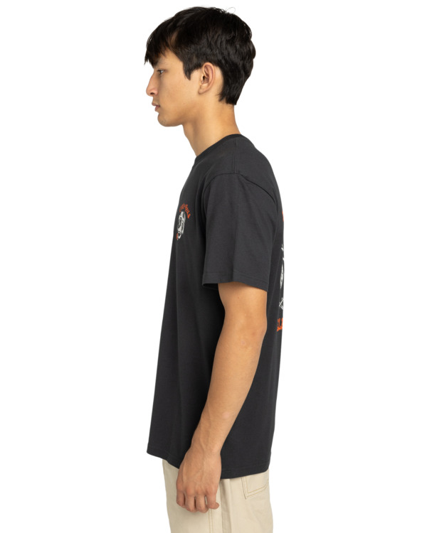 3 Timber Hobos - Short Sleeve T-Shirt for Men Black ELYZT00582 Element
