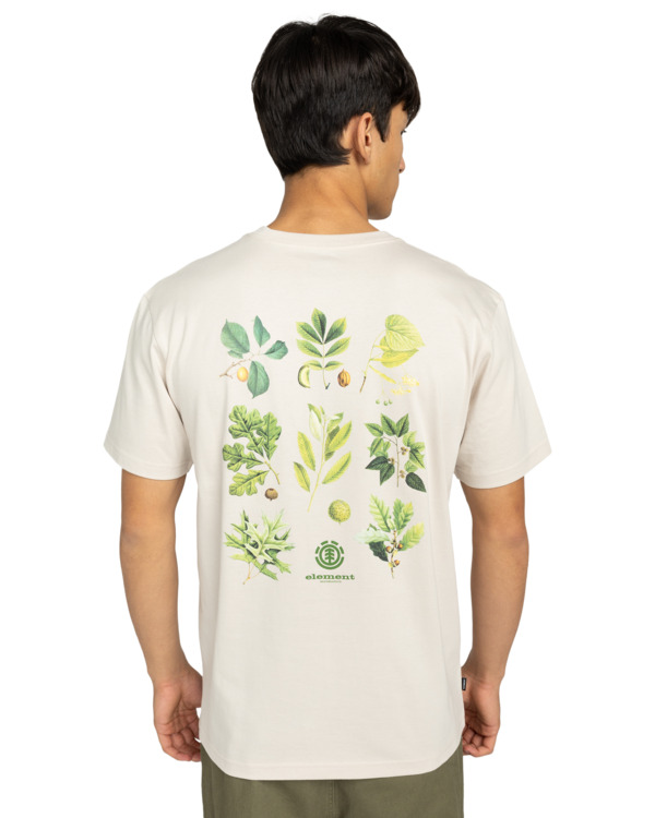 7 Bigfoot Trees - T-Shirt à manches courtes pour Homme Beige ELYZT00585 Element