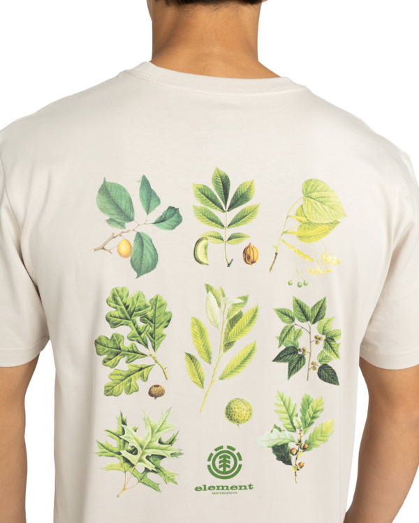 5 Bigfoot Trees - T-Shirt à manches courtes pour Homme Beige ELYZT00585 Element